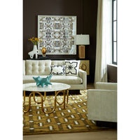 scalinatella cocktail table wright sofa - styled view
