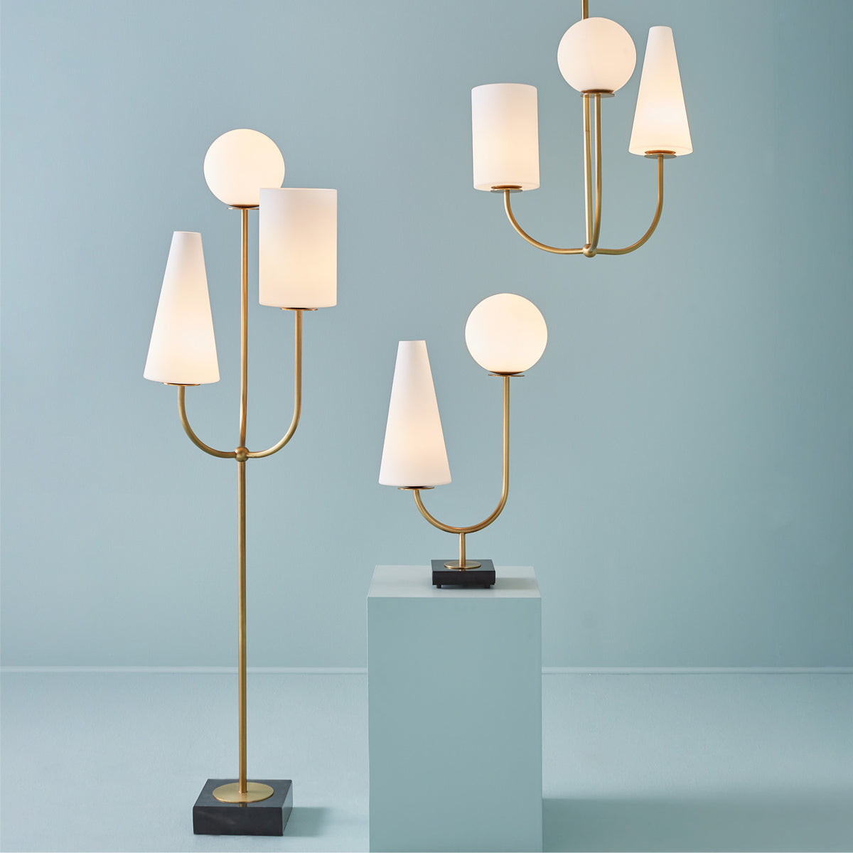 paradiso lighting collection - styled view