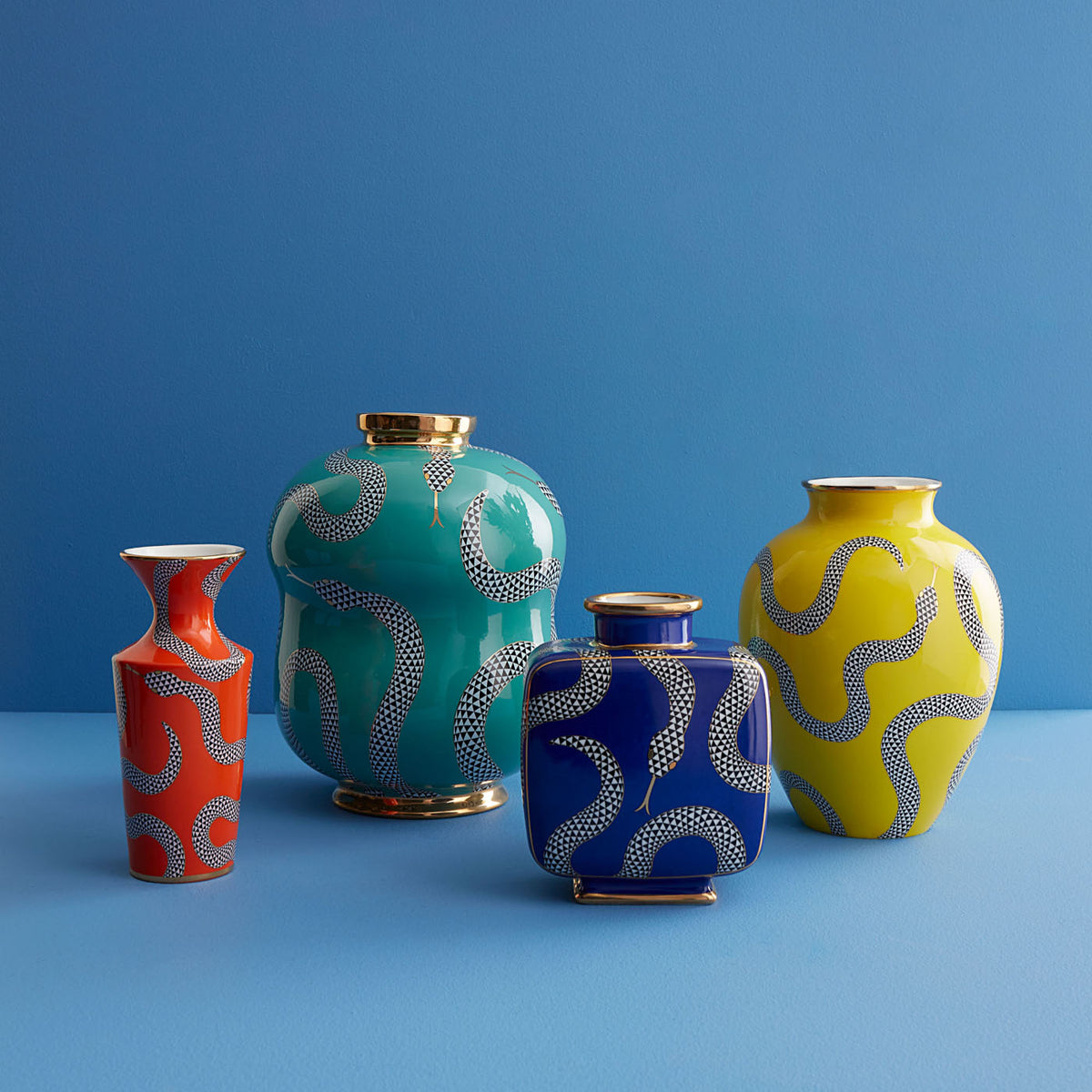 Eden Square Vase - styled view