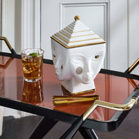 Trocadero Bar Cart - styled detailed view