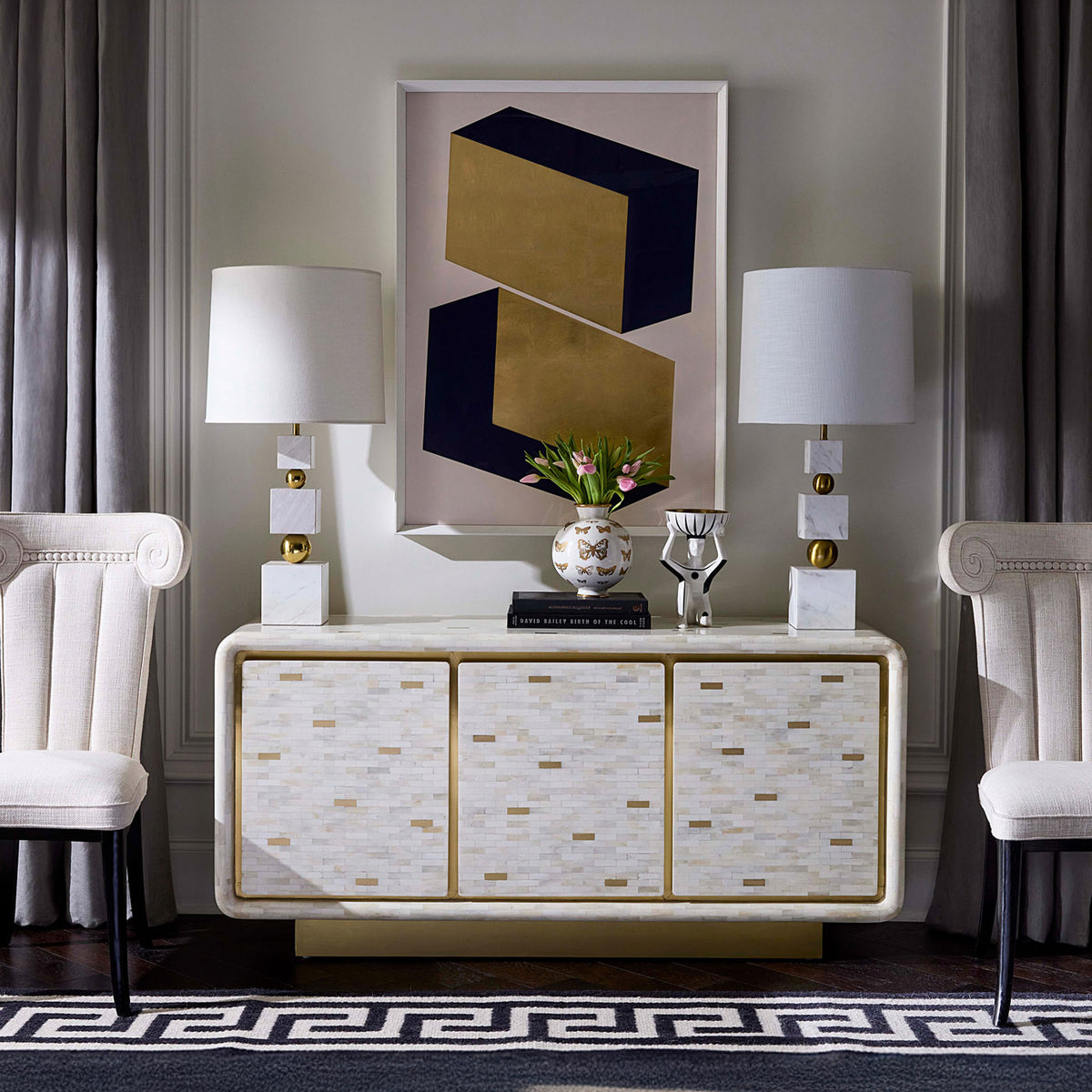 Acropolis Dining Chair - styled view