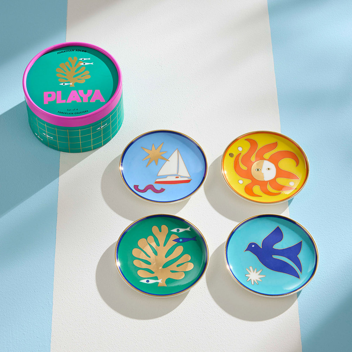 Playa Coasters - styled view