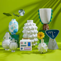 Mustique Scalloped Urn - details view