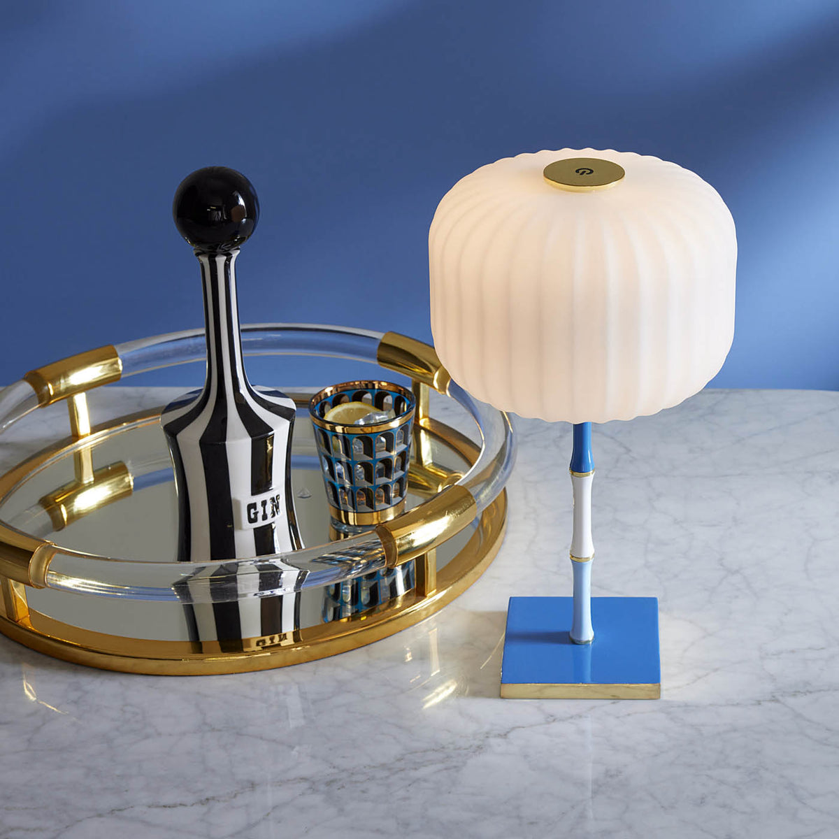 Scala Rechargable LED Table Lamp - styled view 2