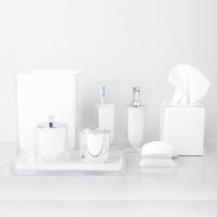 hollywood bath collection clear - styled view 2