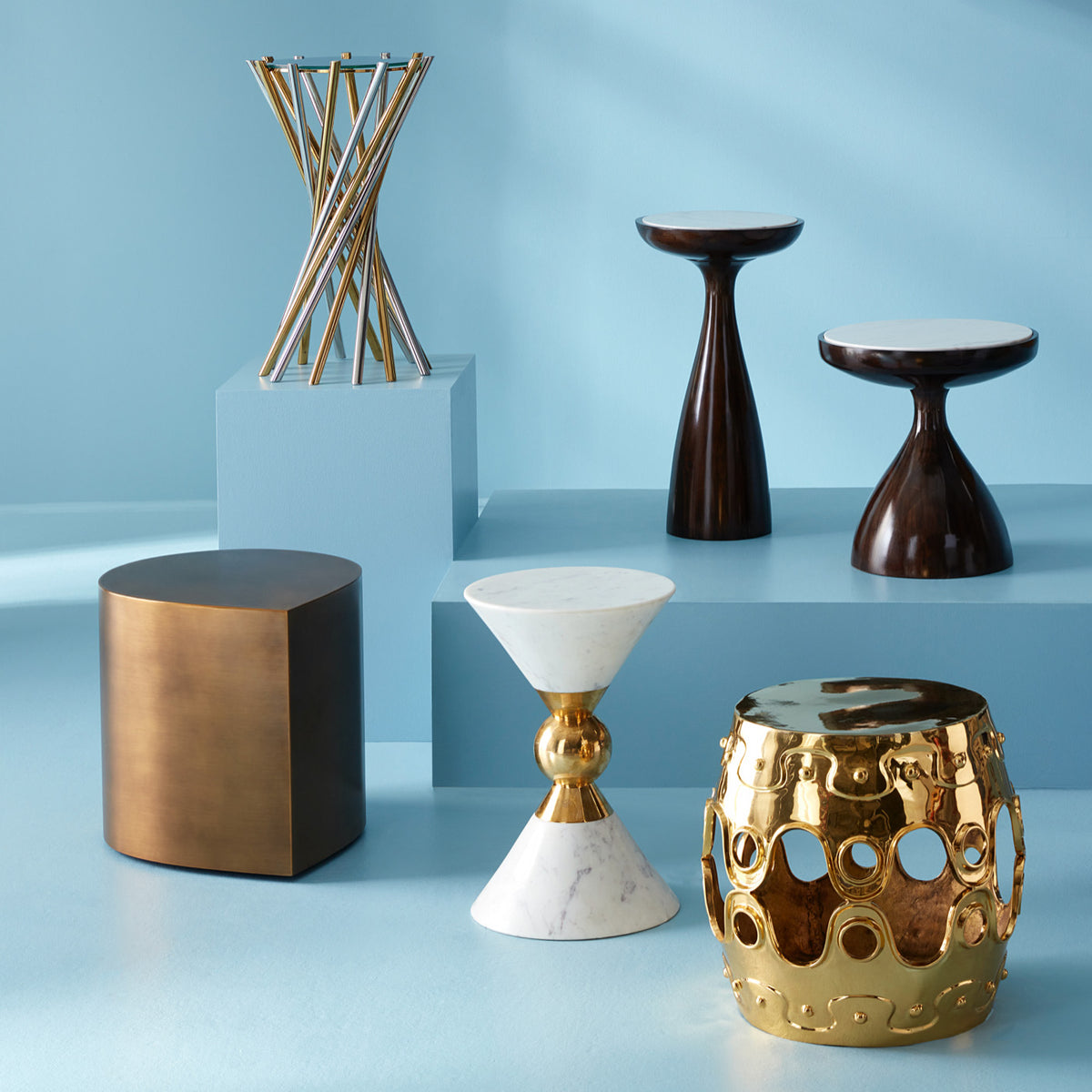 accent and side tables collection - styled view