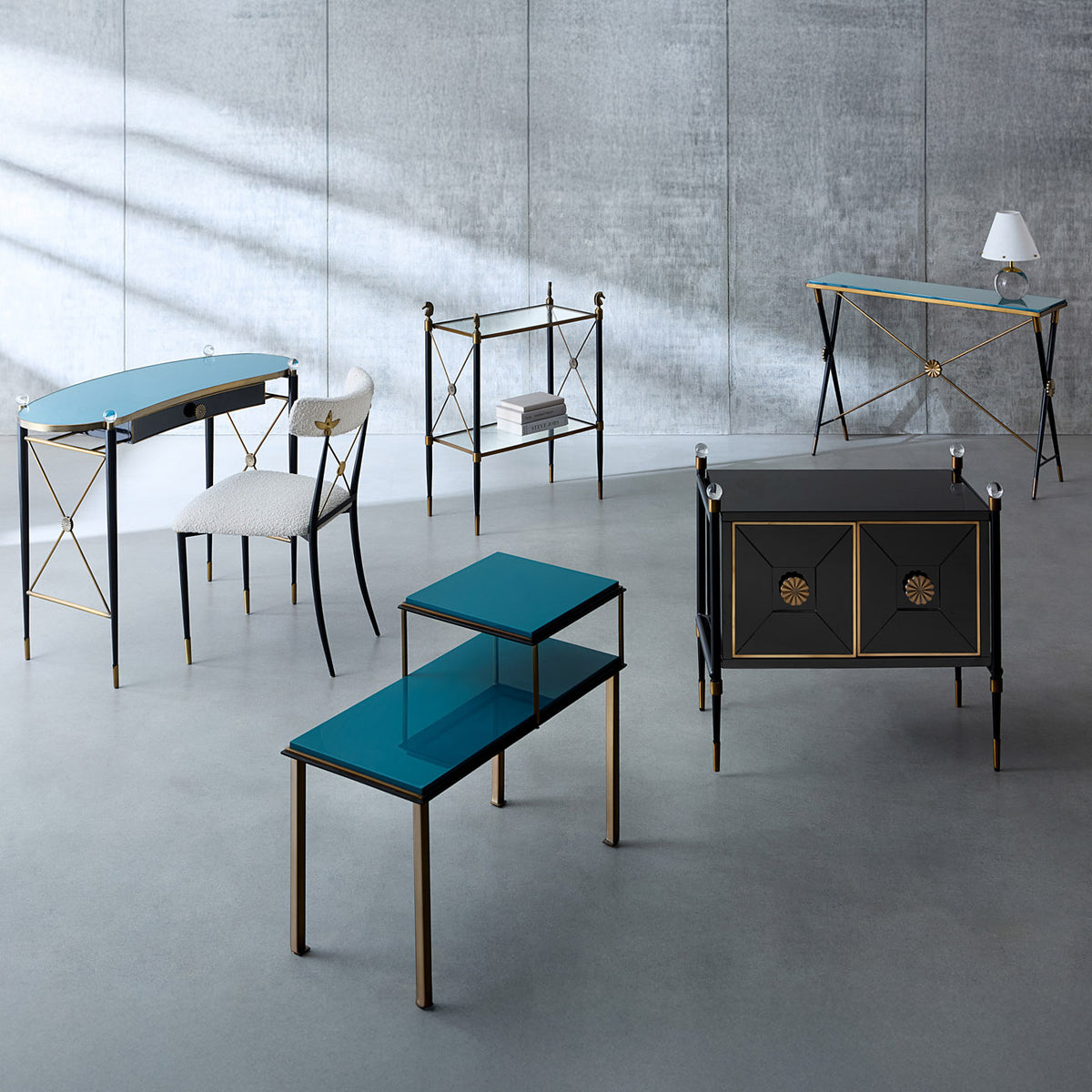 rider two-tier side table - rider collection view