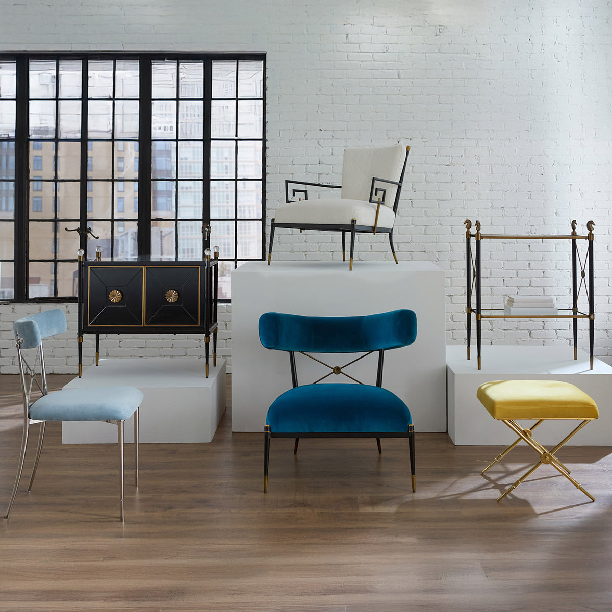 rider two-tier side table collection view