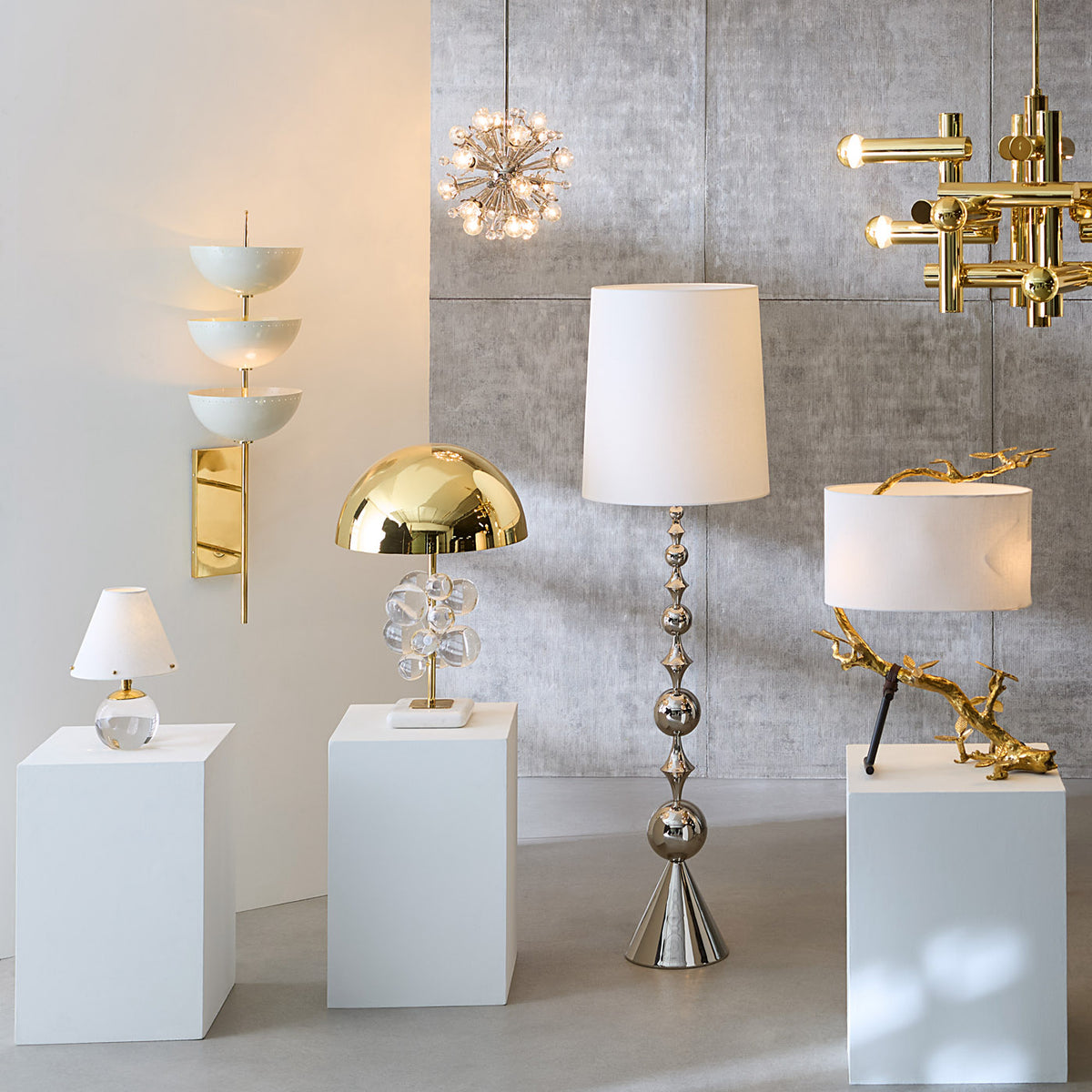 harlequin floor lamp group view