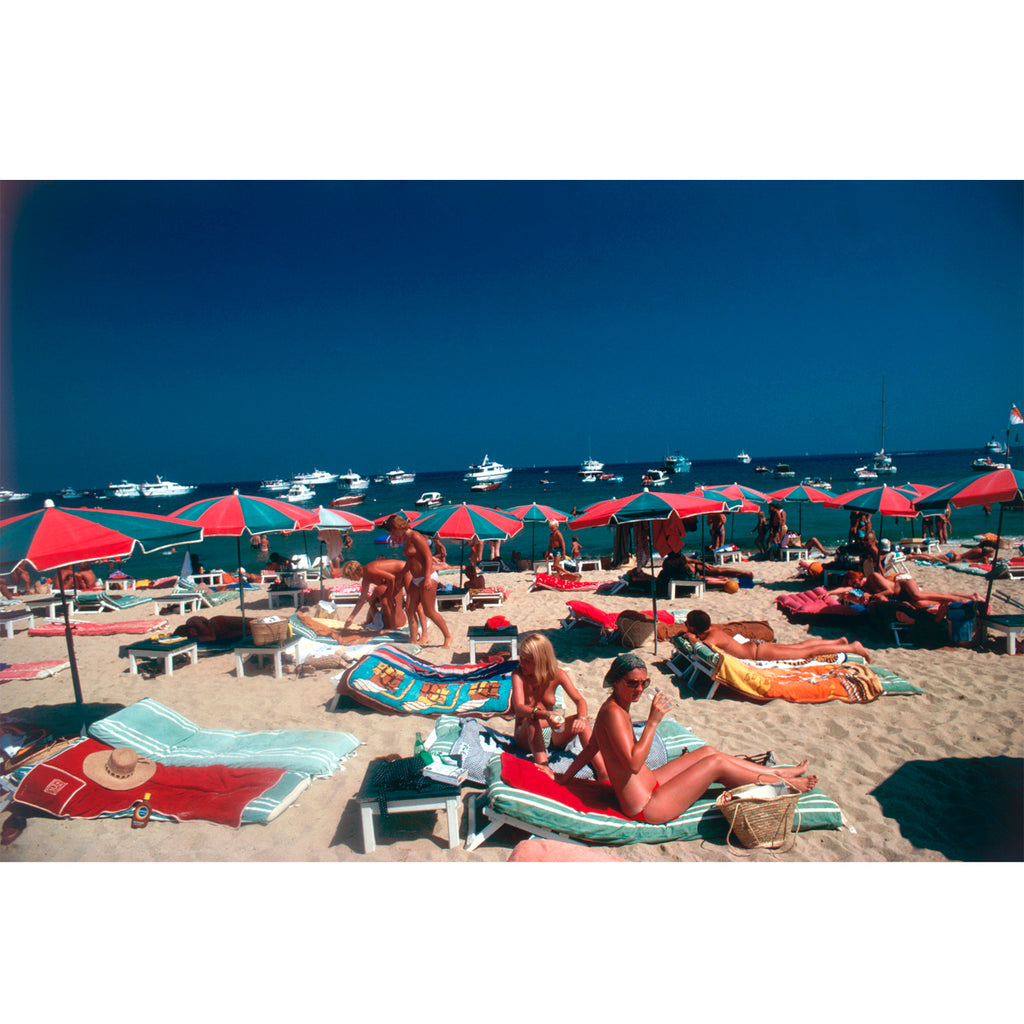 Slim Aarons "Beach at St. Tropez" Photograph