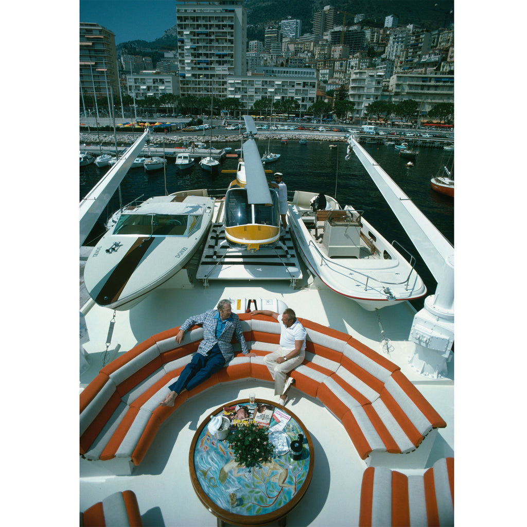 Slim Aarons "Transport Buffs" Photograph