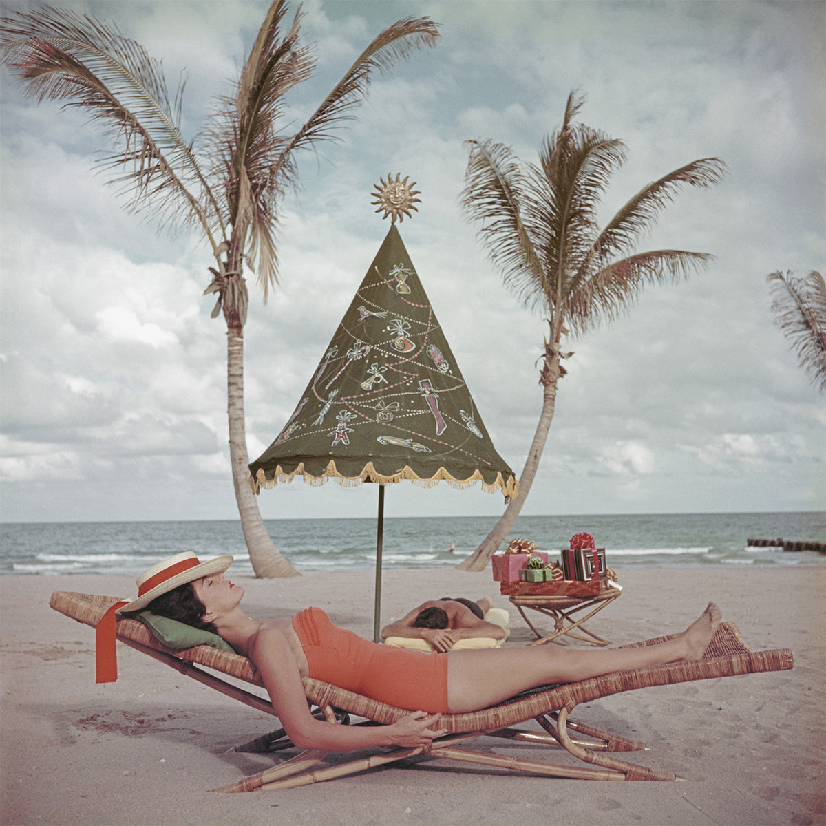 slim aarons "palm beach idyll" photograph - front view