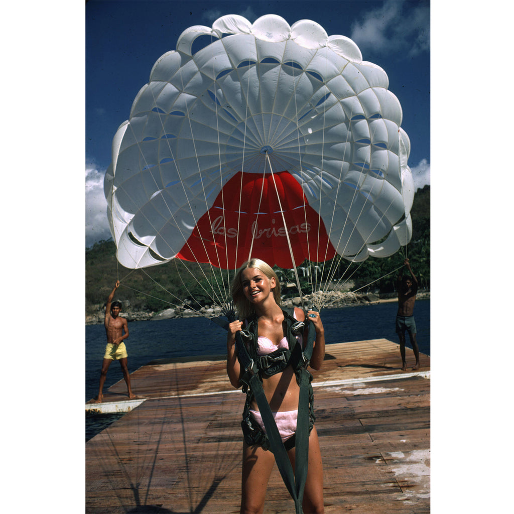 Slim Aarons "Paraglider" Photograph