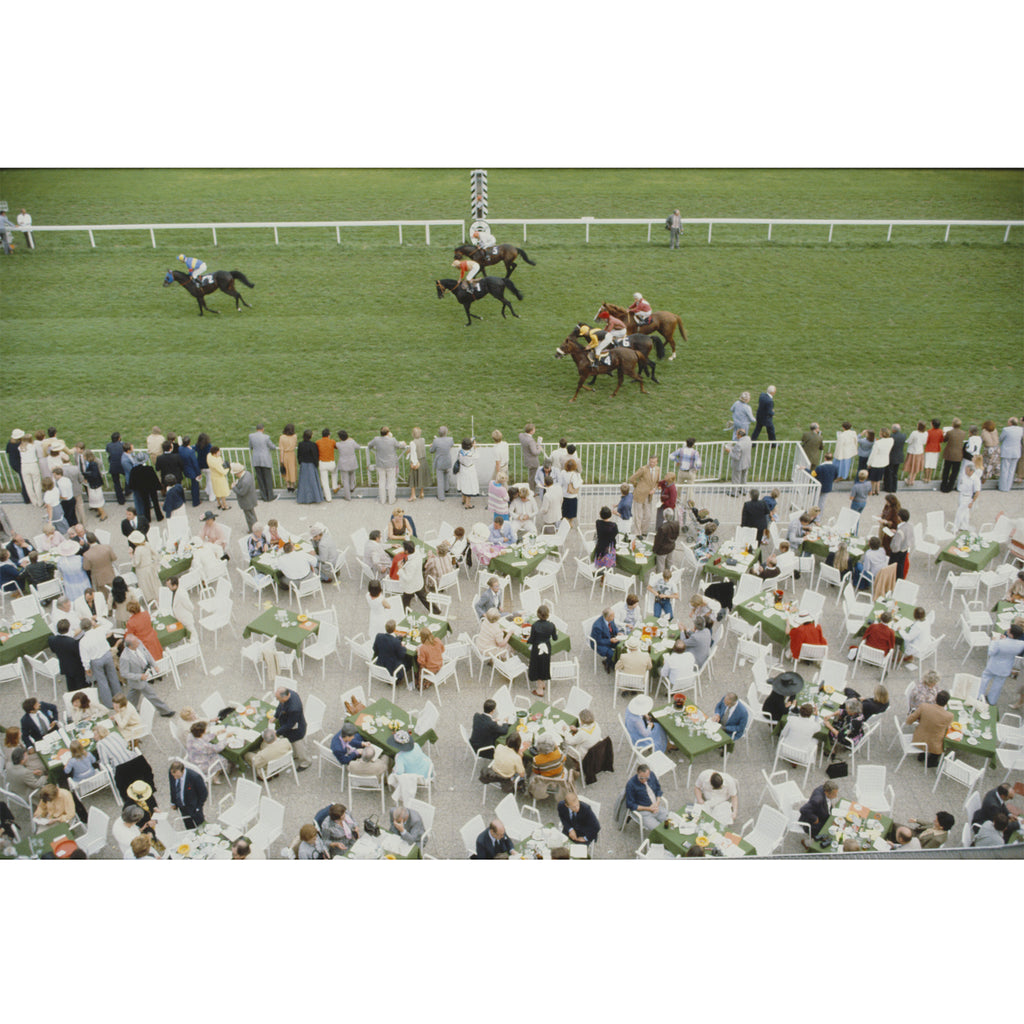 Slim Aarons "Racing at Baden Baden" Photograph