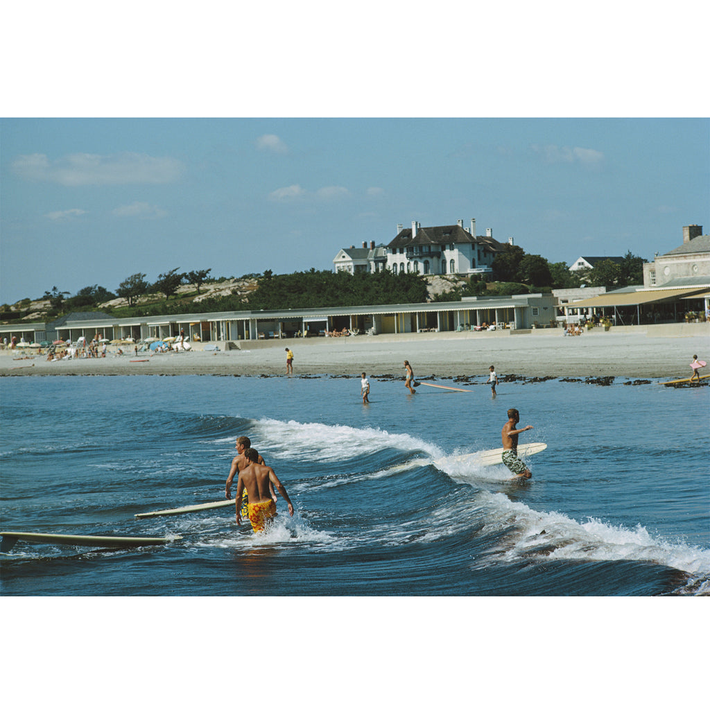 Slim Aarons “Rhode Island Surfers” Photograph
