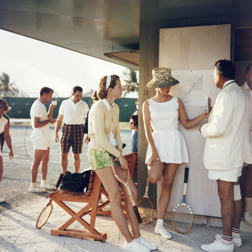 Slim Aarons "Tennis Bahamas" Photograph