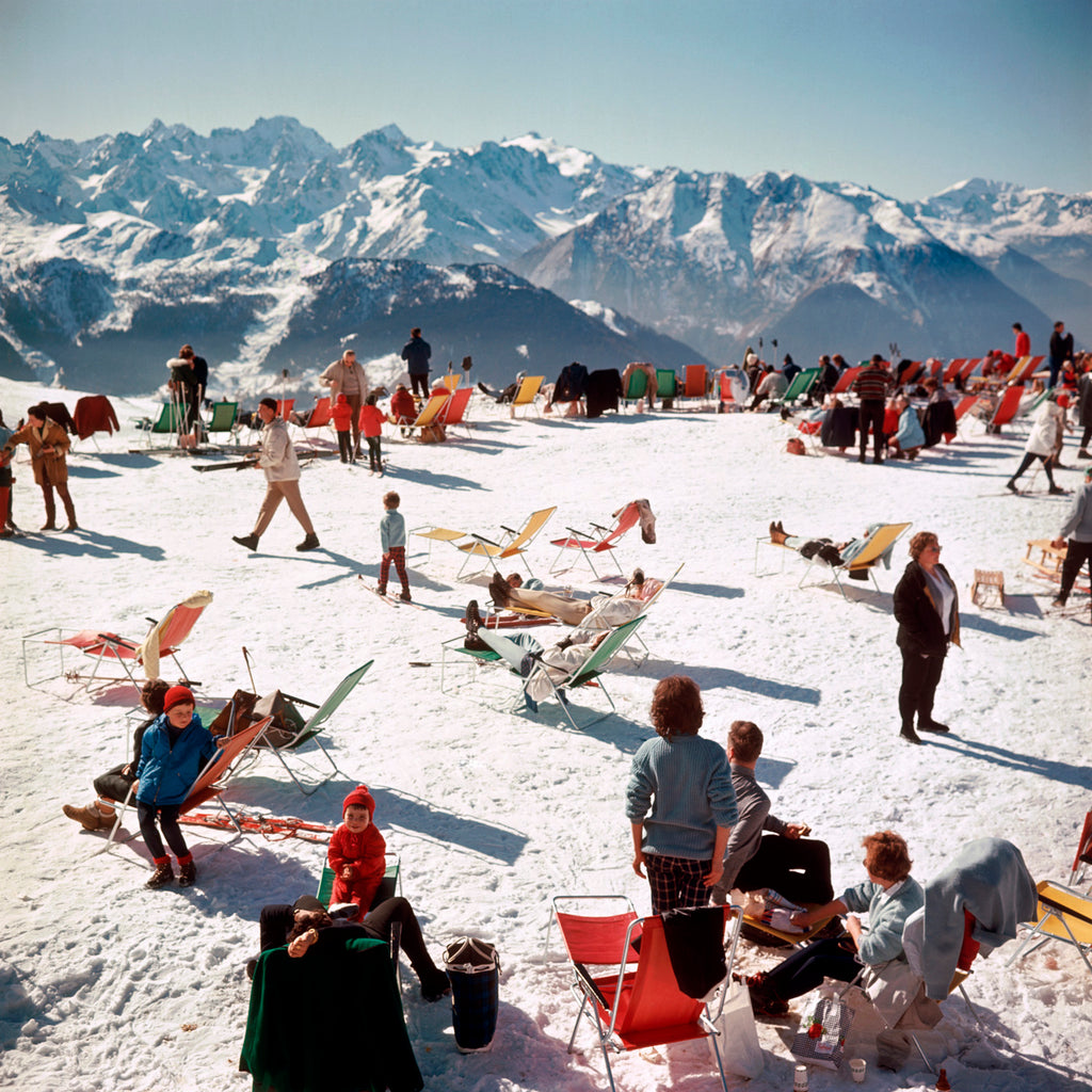 Slim Aarons "Verbier Vacation" Photograph