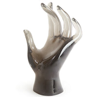acrylic hand giant smoke - angle view