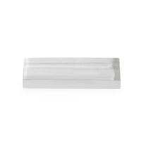 acrylic pill stand large clear - front view