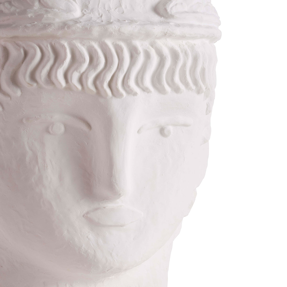 Apollo Vase - details face view