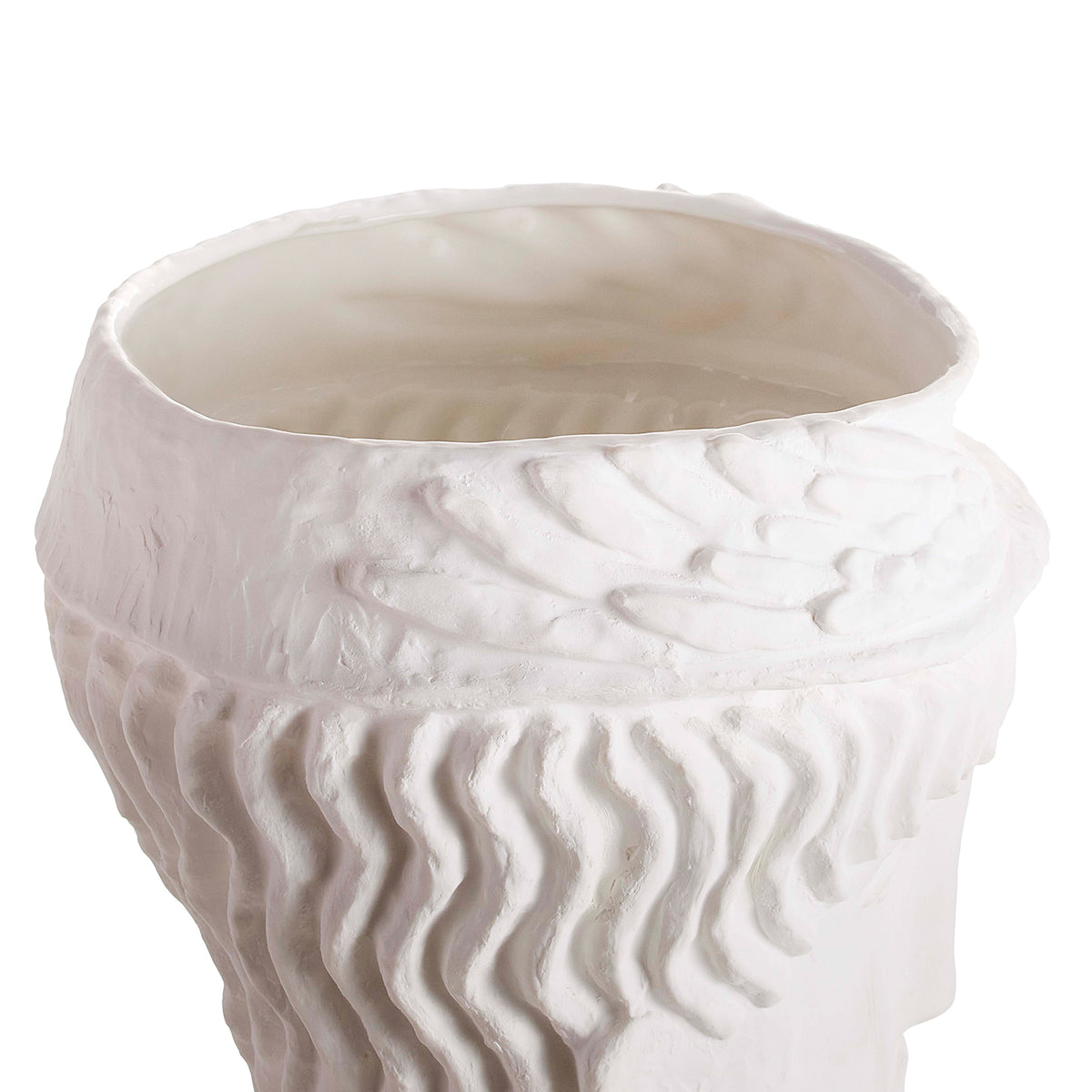 Apollo Vase - details top head view