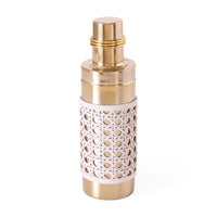 Basketweave Cocktail Shaker - front view