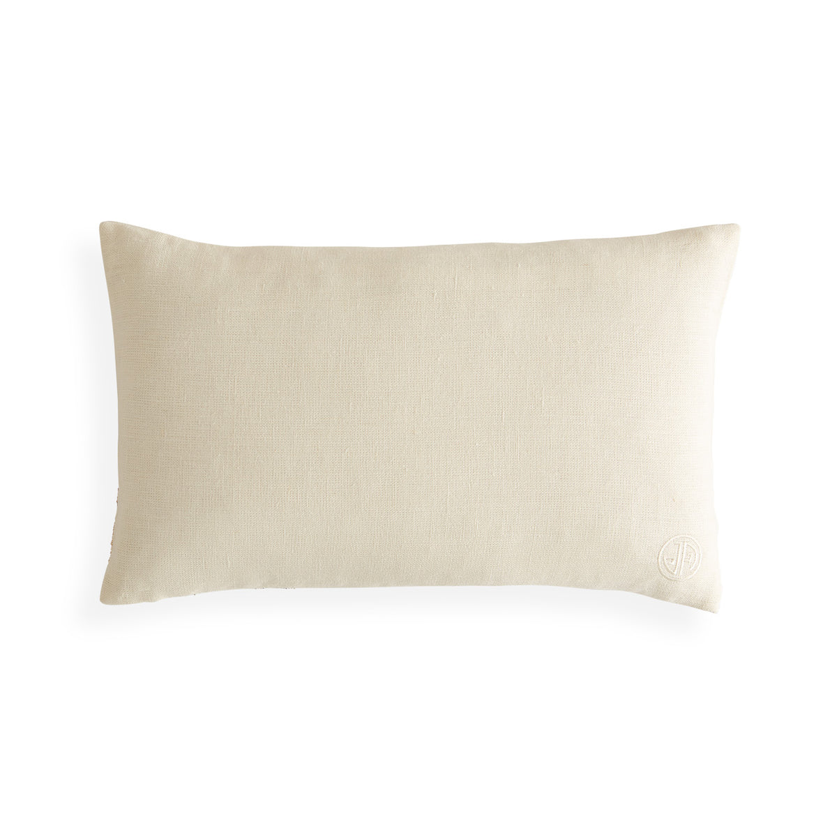 Botanist Mushroom Field Beaded Pillow - back view