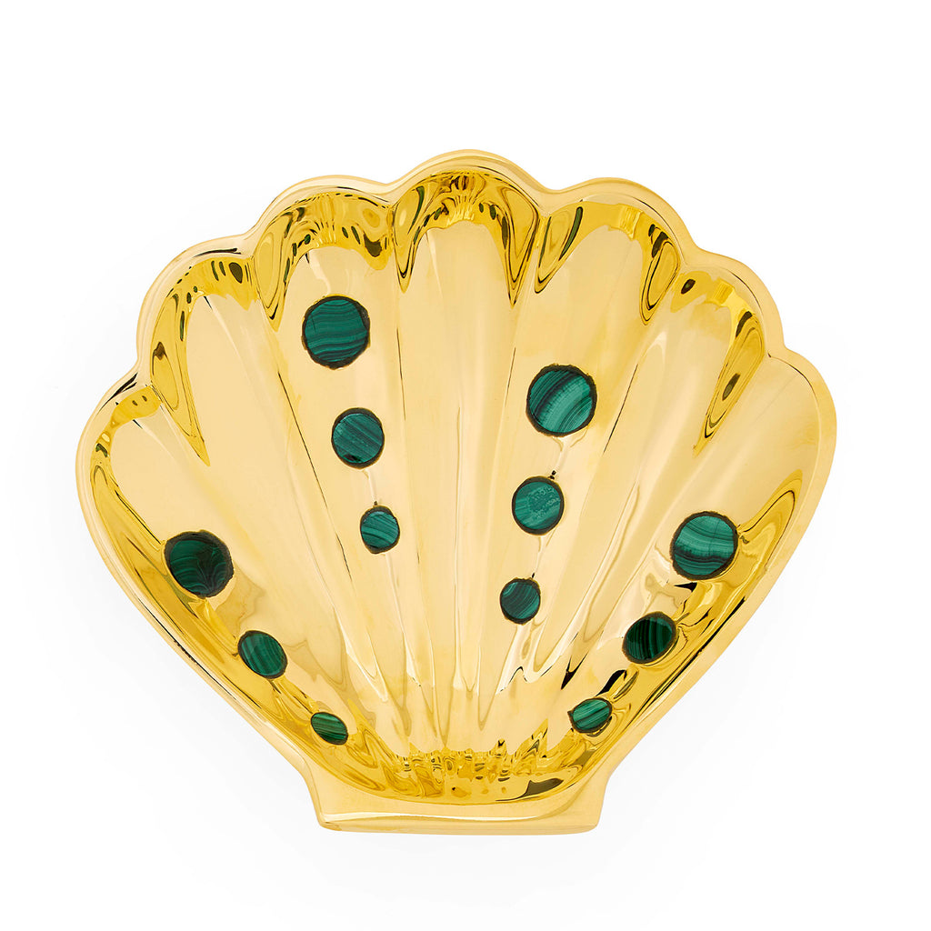 Brass Clam Shell Tray | Jonathan Adler UK
