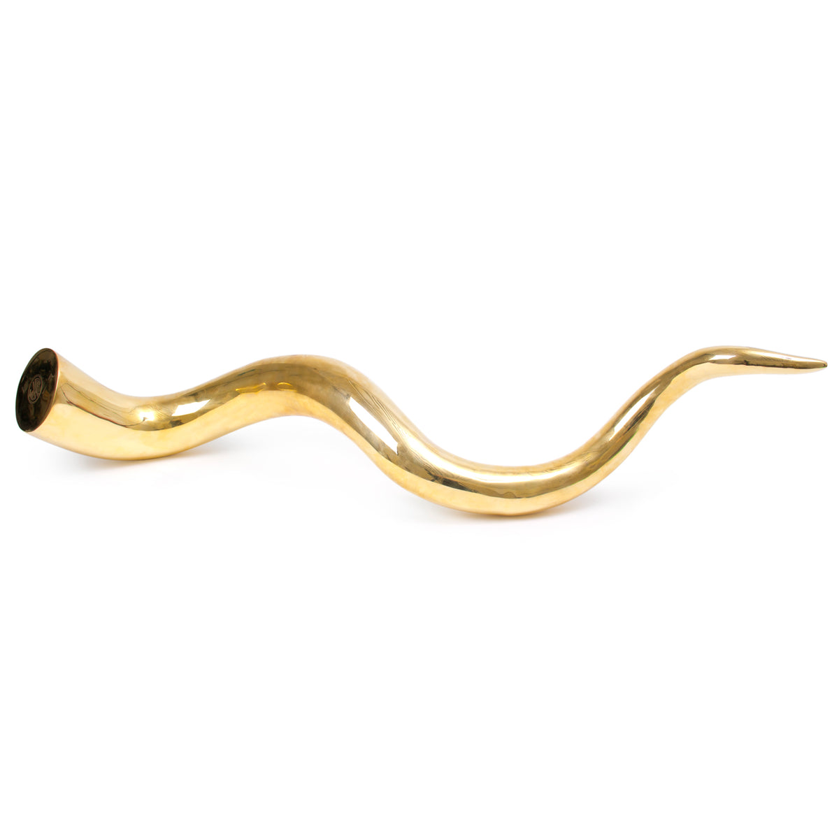 brass horn giant - back view