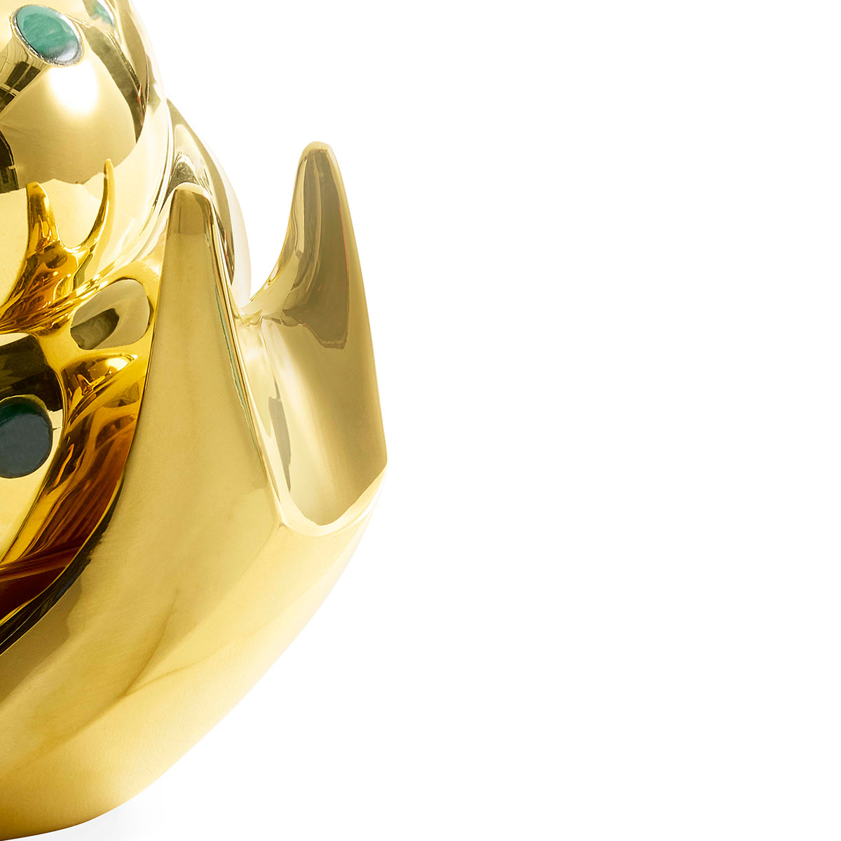 Brass Snail Box - details view