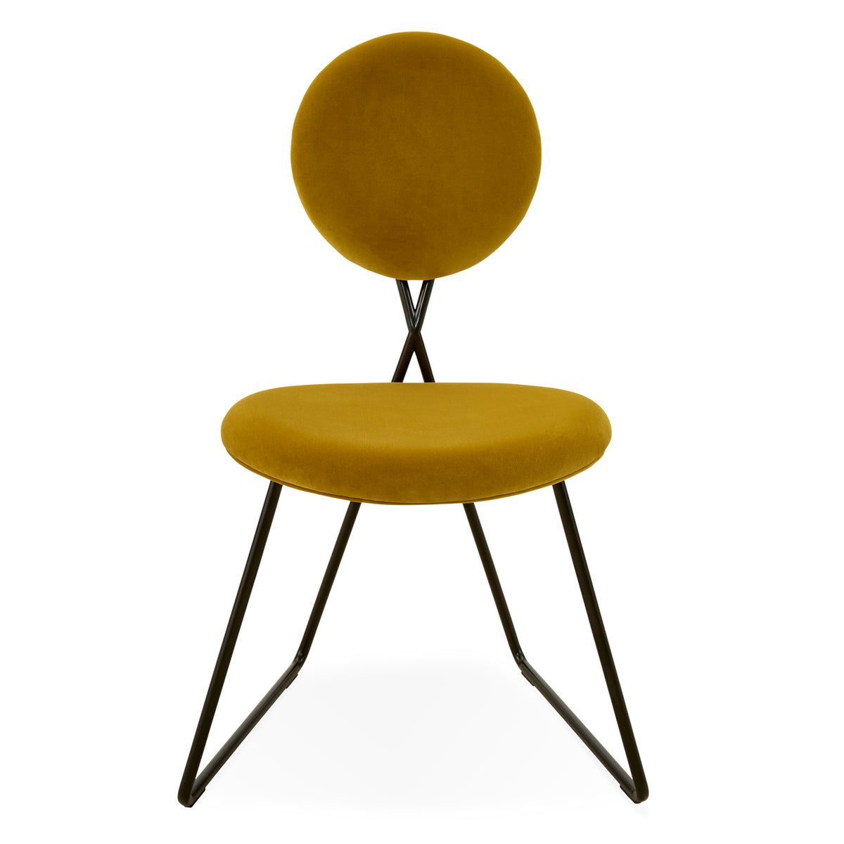 caprice dining chair channing desk brass ripple table lamp home office - styled view