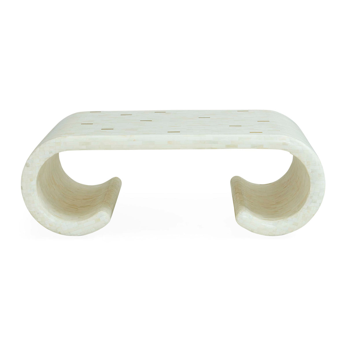 Casablanca Scroll Cocktail Table - front view