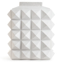 charade studded vase - styled view
