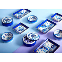 druggist collection blue background - styled view