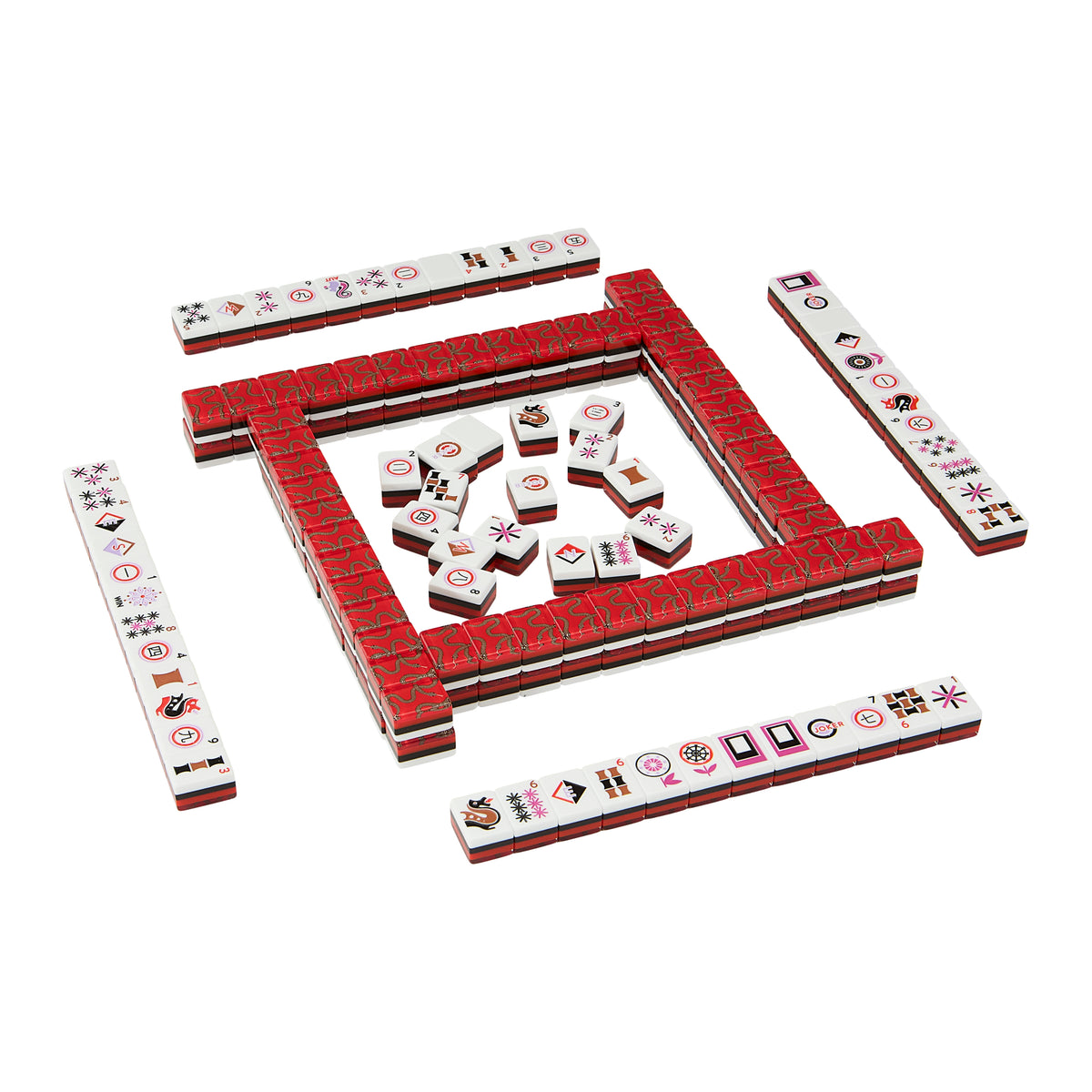 Eden Mahjong Set - game set up