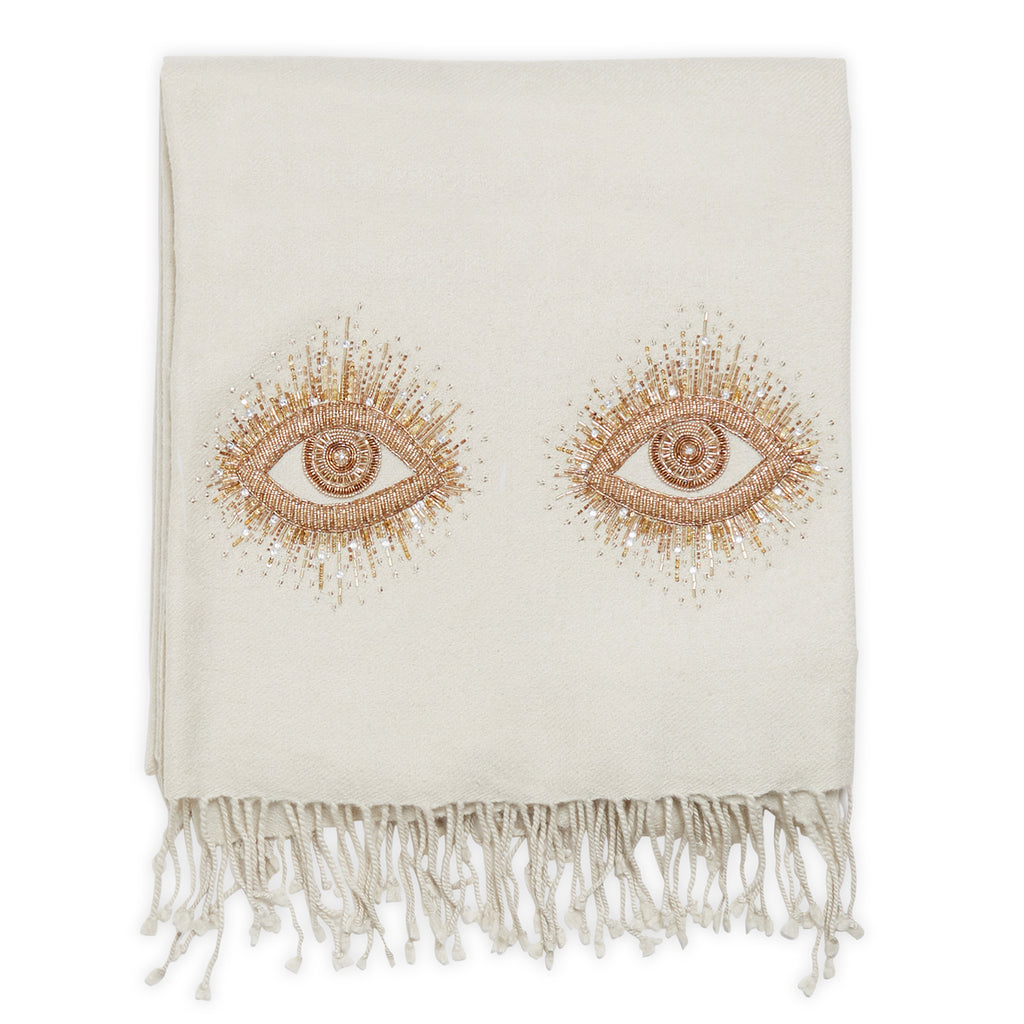Muse Eyes Embellished Throw