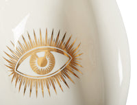 gilded eve fruit bowl porcelain white gold