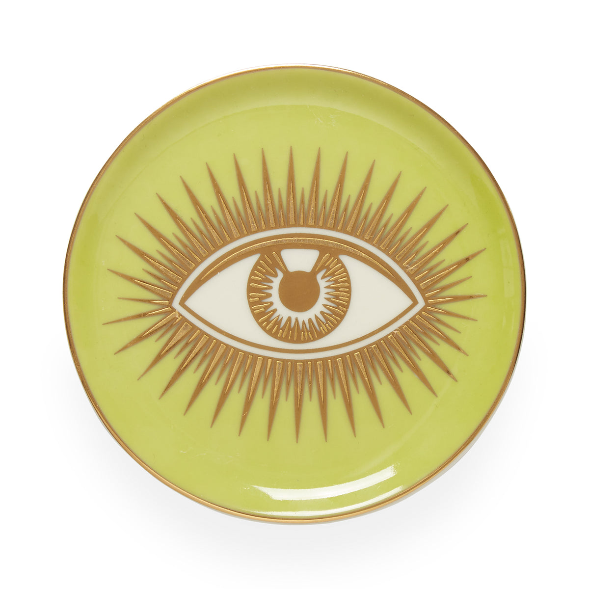 le wink coasters porcelain multicolor gold - view 6