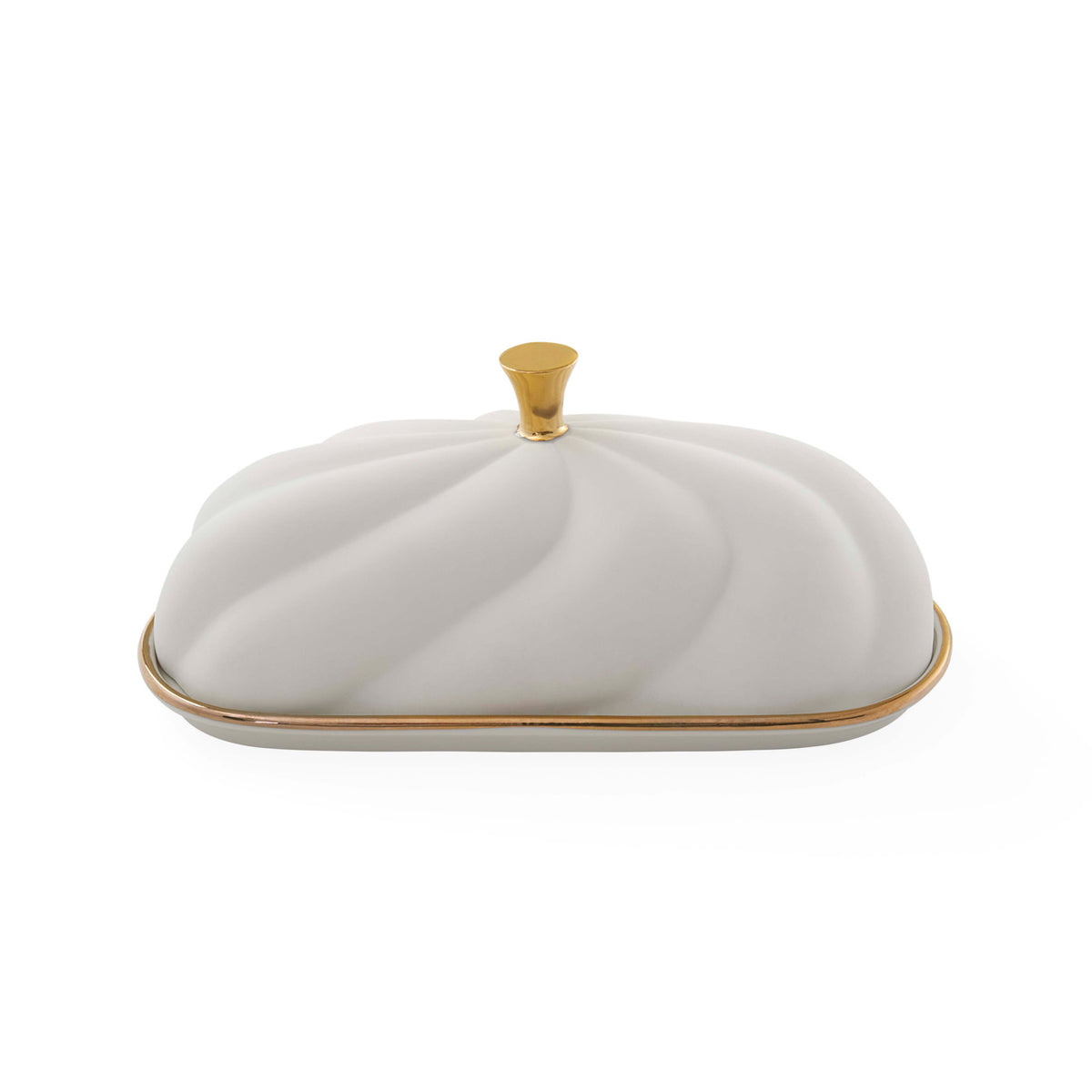 Geneva Butter Dish - front view