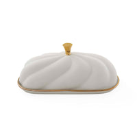 Geneva Butter Dish - front view
