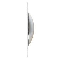 bel air convex mirror nickel silver - side view