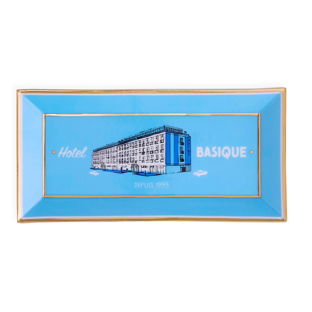 Hotel De Reve Long Tray - front view