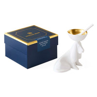 Basset Hound Salt & Pepper Cellar with box