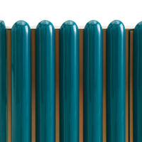 kiki cabinet blue lacquer brass - detail view