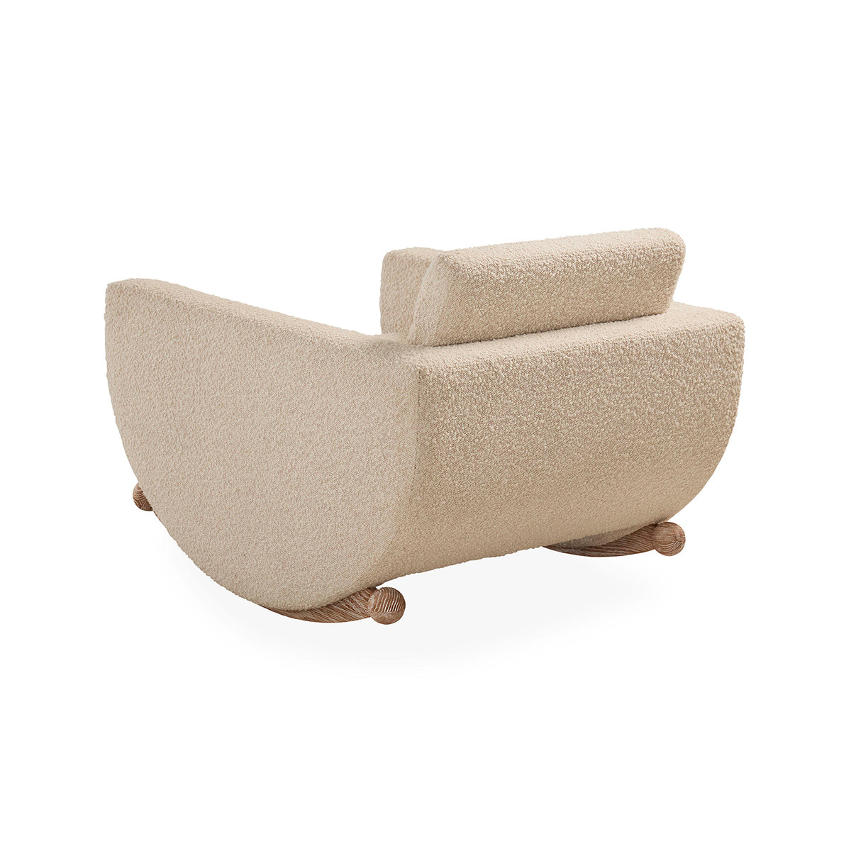 Luna Rocking Chair - back angle view