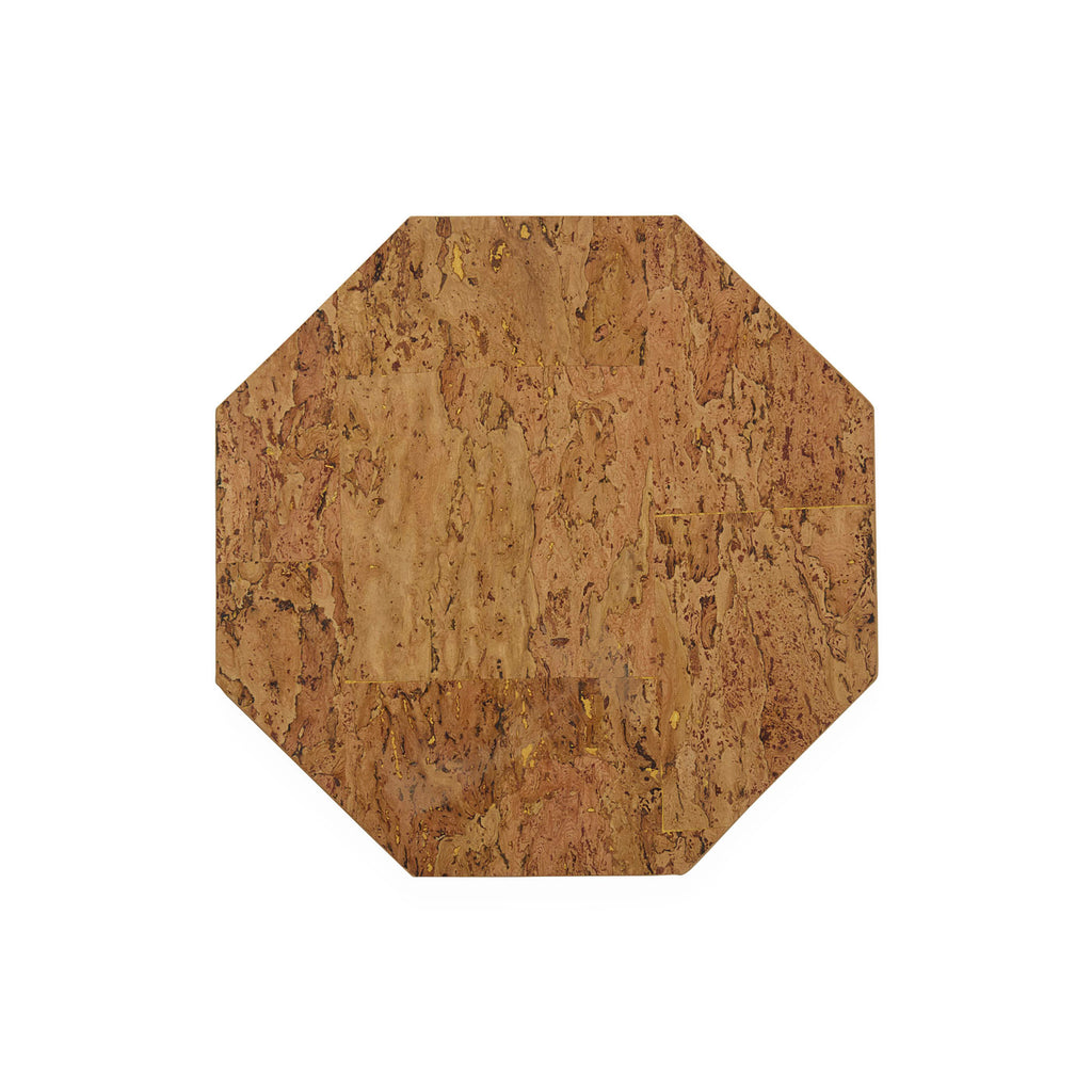 Cork Octagon Placemat Set