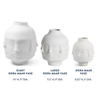 dora maar vase collection with measurements - view 1