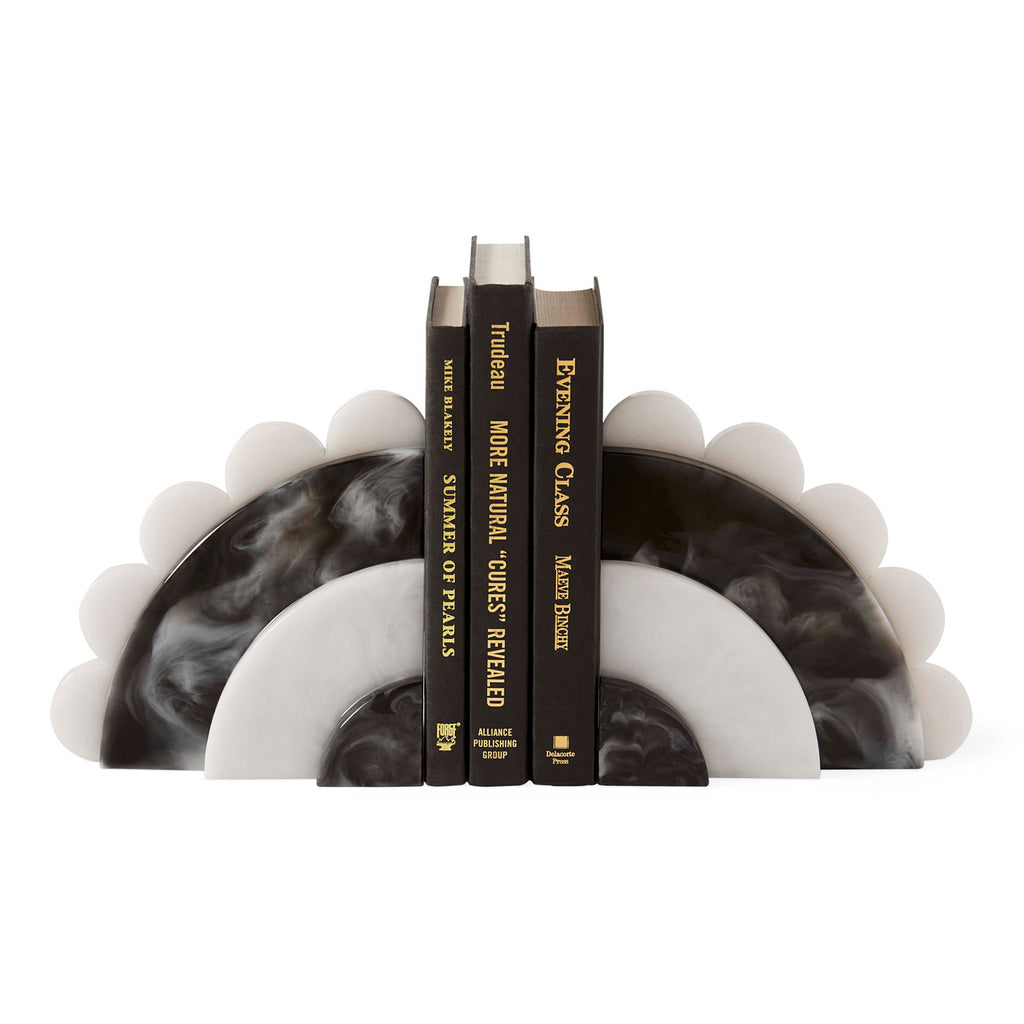 Como & White Bookends