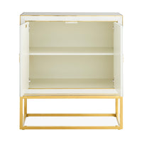 Op Art Cabinet - opened view