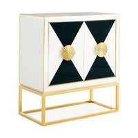 Op Art Cabinet - angle view